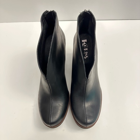KORKS Shamira Booties Black Size 7 - Picture 2 of 14